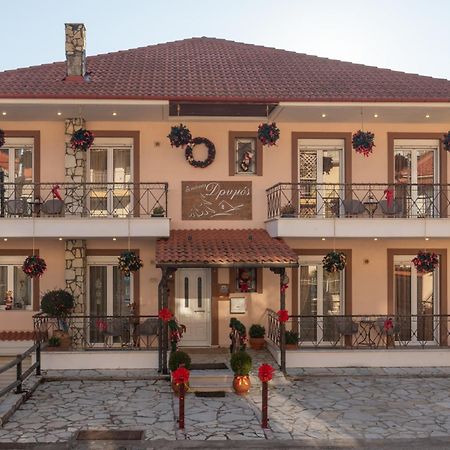 Xenonas Drimos Aparthotel Karpenisi Bagian luar foto