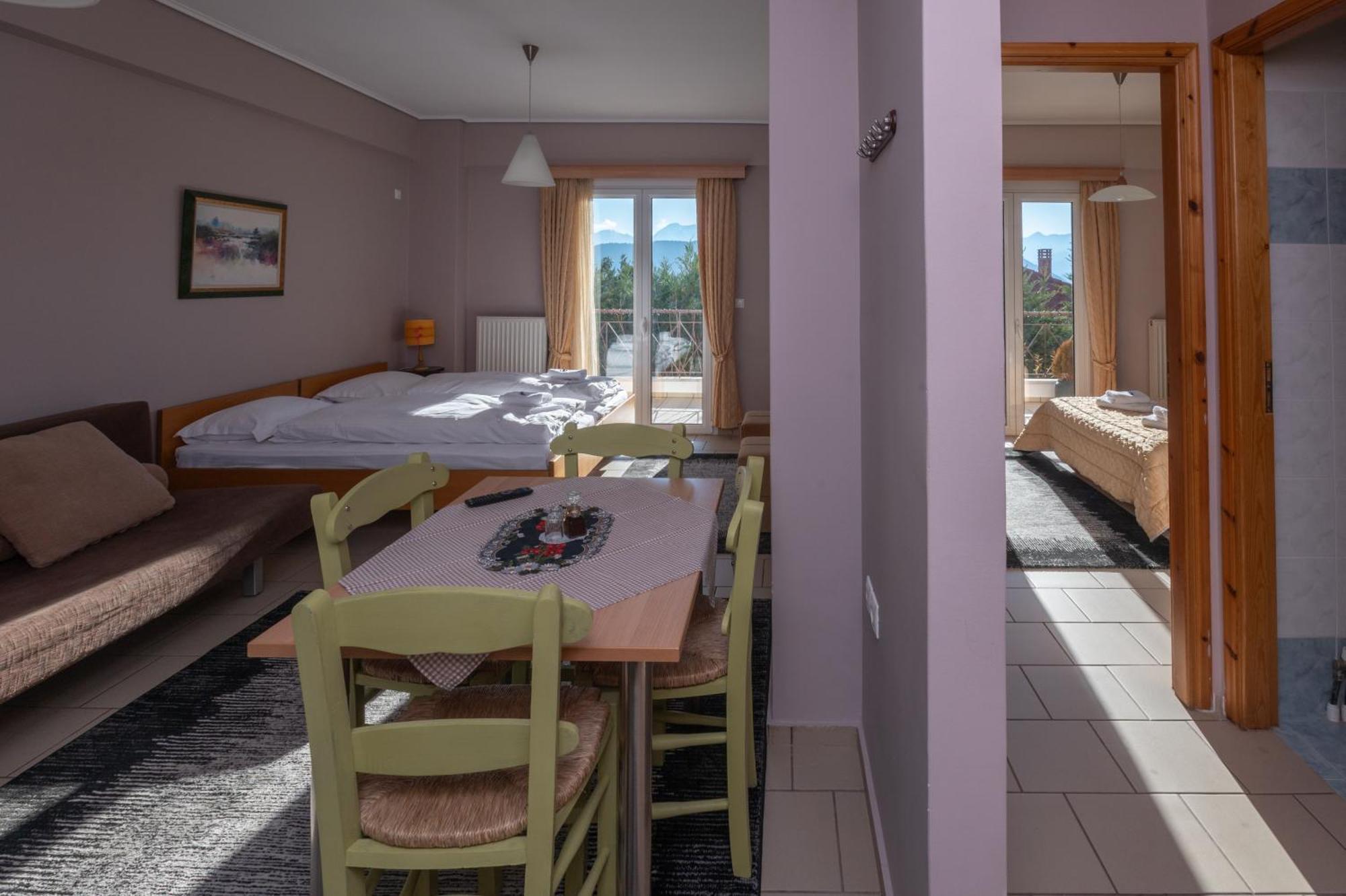 Xenonas Drimos Aparthotel Karpenisi Bagian luar foto